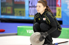 カーリング女子 予選　日本対ドイツ