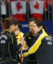 カーリング女子 予選　日本対スイス