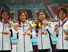 水泳／競泳｜中村選手、北川選手、中西選手、三田選手