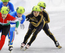 スケート・ショートトラック 女子リレー3000m　5-8位決定戦 