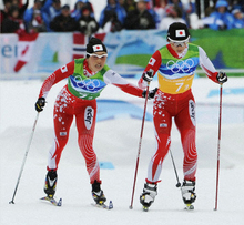 スキー・クロスカントリー 女子4×5kmリレー 決勝