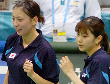 バドミントン｜小椋久美子選手｜潮田玲子選手