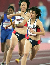 陸上競技｜高橋萌木子選手｜中村宝子選手