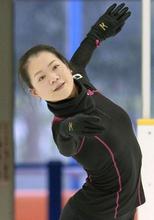 フィギュア鈴木明子、練習公開 焦らず２度目の五輪に挑む