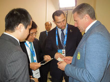 【ソチリポート】JOCチームジャパンレセプションを開催　バッハIOC会長らが出席