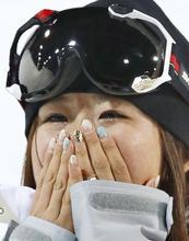 スキー女子ＨＰ、小野塚が「銅」 今大会女子２人目のメダリスト