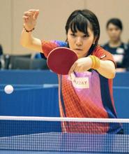 卓球、若宮がアジア大会女子代表 東京で選考会