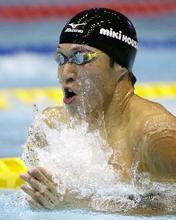 男子２００平、小関がＶ 競泳ジャパン・オープン