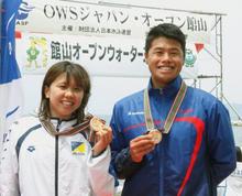 水泳、平井と貴田が優勝 ＯＷＳジャパン・オープン