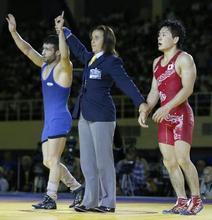レスリング高橋は銅メダルならず 世界選手権、タシケントで開幕