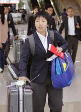 バドミントンなど仁川入り １７歳山口「試合楽しみ」