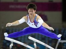 神本、１０大会ぶり個人総合金 アジア大会体操