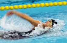 ２百ｍ背泳、赤瀬トップで決勝へ アジア大会競泳