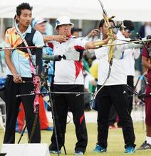 五輪銀の古川は初戦敗退 アジア大会アーチェリー