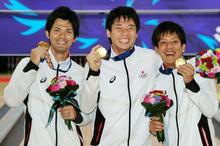 日本男子、２０年ぶり金 アジア大会ボウリング