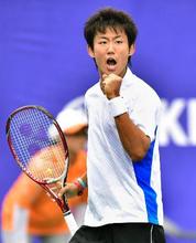 西岡が決勝進出、杉田ら銅 アジア大会テニス