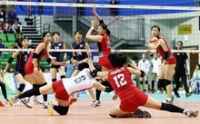 日本女子、決勝進めず アジア大会バレーボール