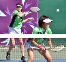 男女ともに決勝進出 アジア大会ソフトテニス