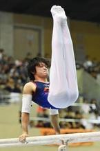 世界体操Ｖ５の内村が出場 長崎国体第４日