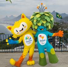 猫、猿、鳥ミックスのマスコット リオ五輪、名前は投票で