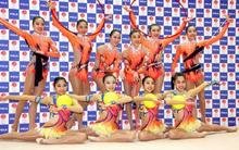 新体操団体の新プログラム公開 ビートルズで五輪狙う