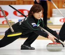 カーリング、道銀が開幕４連勝 日本選手権女子１次リーグ