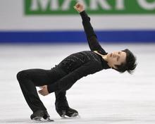 １７歳宇野は５位、村上４位 四大陸フィギュア第３日