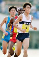男子１万メートルで村山謙２位 兵庫リレーカーニバル