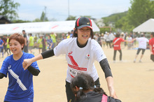 松村亜矢子さん、三宮恵利子さんが初参加 「オリンピックデー・フェスタin とよま」レポート