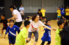 千葉真子さんが初参加　「オリンピックデー・フェスタ in 久慈」レポート