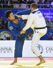 世界柔道１００キロ級羽賀が初Ｖ 七戸と田知本は銀