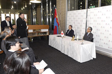 モンゴルオリンピック委員会とパートナーシップ協定を締結