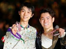 フィギュア、男子は羽生が２位 ＧＰ第２戦スケートカナダ