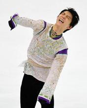 羽生、世界初３００点超えでＶ 宮原初Ｖ、浅田３位