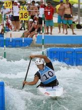 カヌー、羽根田卓也は２位 リオ五輪テスト大会