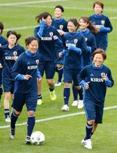 なでしこ候補合宿、連係磨く 五輪アジア最終予選に向け