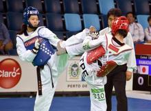 テコンドー、浜田真由が優勝 リオ五輪テスト大会