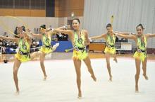 新体操団体、新プログラム初披露 リオ五輪出場の日本代表候補