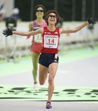 名古屋ウィメンズ、田中が２位 日本勢最高、代表入りに前進