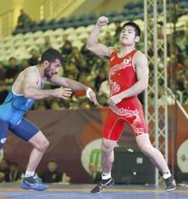 レスリング井上、リオ代表決める 五輪アジア予選