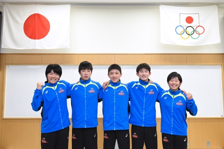 4競技5選手が新たに入校 「平成28年度JOCエリートアカデミー入校式」