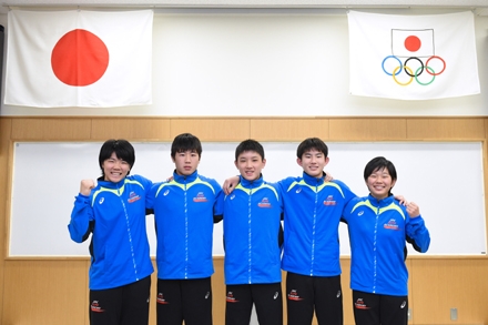 4競技5選手が新たに入校 「平成28年度JOCエリートアカデミー入校式」