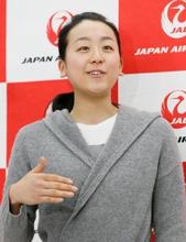 浅田、平昌へ「目標一つ一つ」 世界選手権から帰国