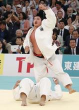 柔道、王子谷が２度目の日本一 全日本選手権、３位原沢が代表に