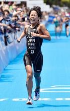 トライアスロン、上田藍３位 横浜大会、男子は椿が３１位