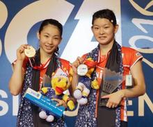 バドミントン、タカマツが優勝 インドネシアＯＰ