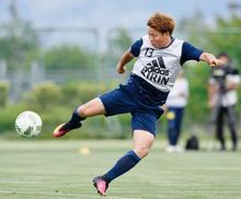 サッカー男子、浅野らが戦術確認 Ｕ―２３日本、南アフリカ戦前に