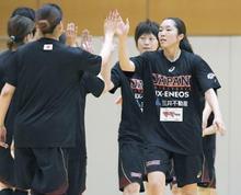 バスケ女子日本代表「得点狙う」 リオ五輪への合宿公開