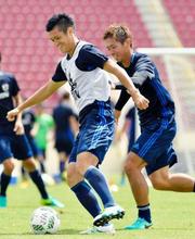 サッカー五輪男子が直前合宿 塩谷、藤春交え守備確認