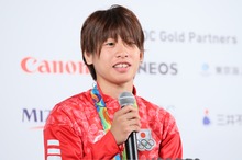 【メダリスト会見】三宅選手「本当に思い出に残るオリンピックになりました」